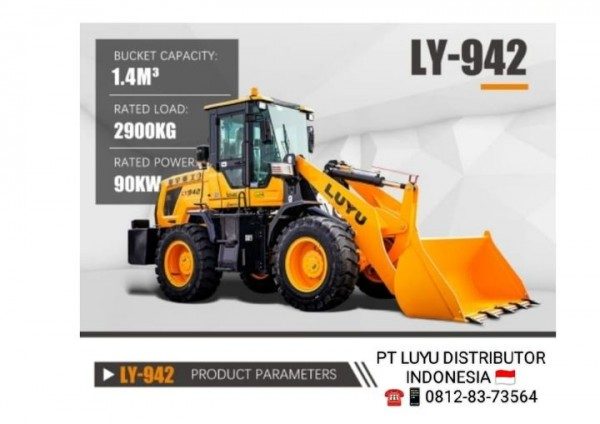 Alat Berat -Luyu-wheel Loader-model-type LY-942-PT Luyu Distibutor Indonesia-jossmart